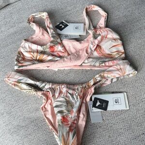 Rip Curl Floral Print Bikini Set
